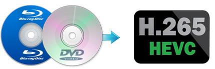 Rip or Backup Blu-ray DVD to H.265